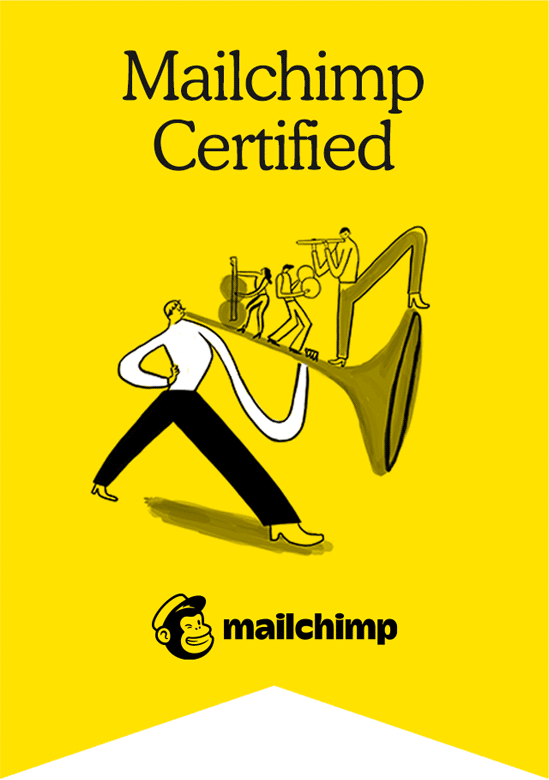 Mailchimp Foundations Certified badge